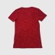 Under Armour Κόκκινο T-Shirt με Melange Υφή και V-Neck / Pre-Owned