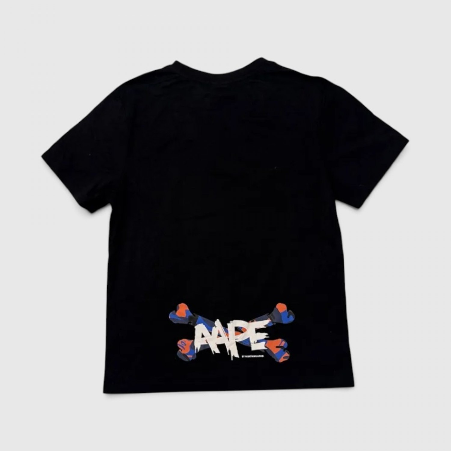 A Bathing Ape (BAPE) APE Head Camo Graphic T-Shirt Black / Pre-Owned