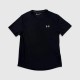 Under Armour Μαύρο Performance T-Shirt με HeatGear Logo / Pre-Owned