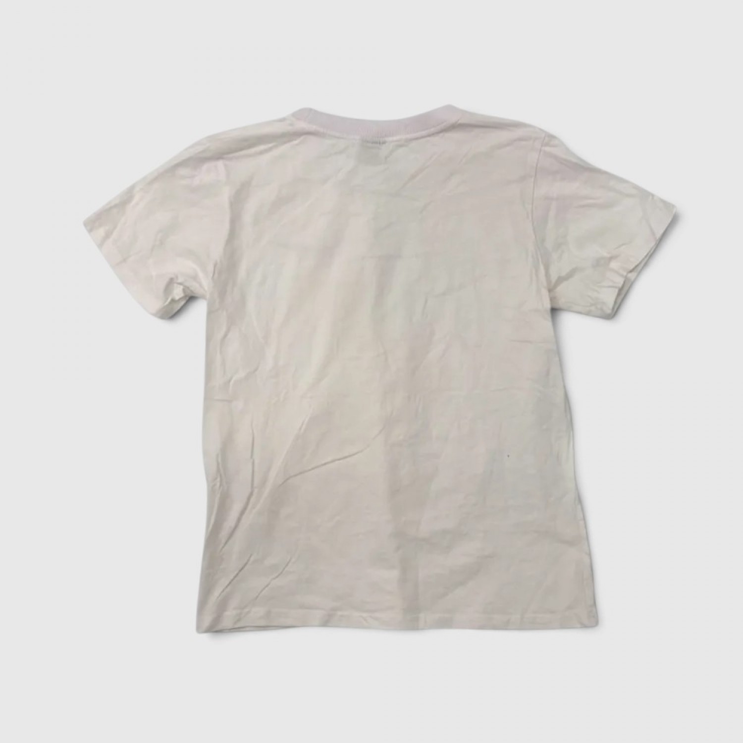 Nike Λευκό T-Shirt με Μαύρο Swoosh Logo / Pre-Owned