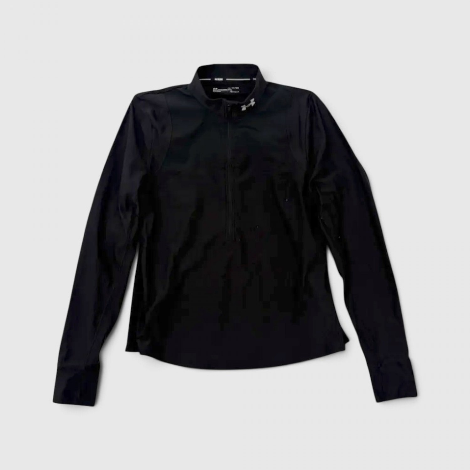 Under Armour Half Zip Training Long Sleeve Top Black / Pre-Owned
