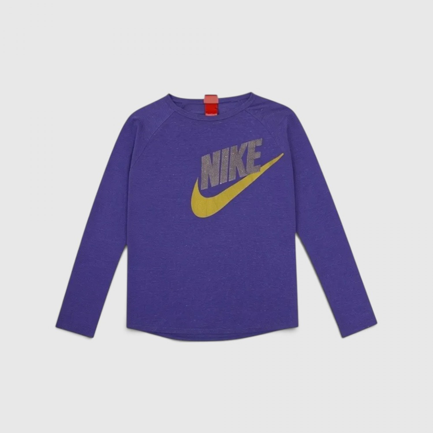 Nike Γυναικεία Μακρυμάνικη Μπλούζα Logo Μωβ / Pre-Owned