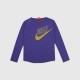 Nike Γυναικεία Μακρυμάνικη Μπλούζα Logo Μωβ / Pre-Owned