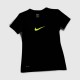 Nike Dri-FIT Swoosh Γυναικείο Μαύρο T-Shirt / Pre-Owned