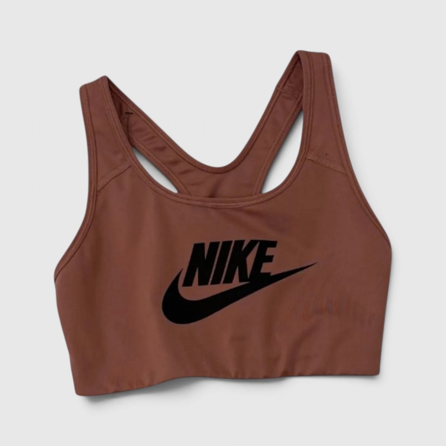Nike Sportswear Futura Γυναικείο Sports Bra Καφέ / Pre-Owned