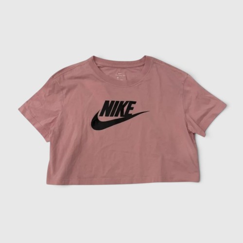 Nike Sportswear Futura Γυναικείο Crop T-Shirt Ροζ / Pre-Owned