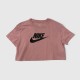 Nike Sportswear Futura Γυναικείο Crop T-Shirt Ροζ / Pre-Owned