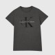 Calvin Klein Jeans CK Logo Γκρι T-Shirt / Pre-Owned