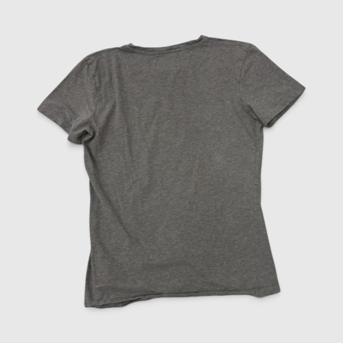 Calvin Klein Jeans CK Logo Γυναικείο T-Shirt Γκρι / Pre-Owned