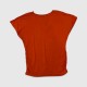 Lauren Ralph Lauren Γυναικεία Μπλούζα V-Neck Πορτοκαλί / Pre-Owned