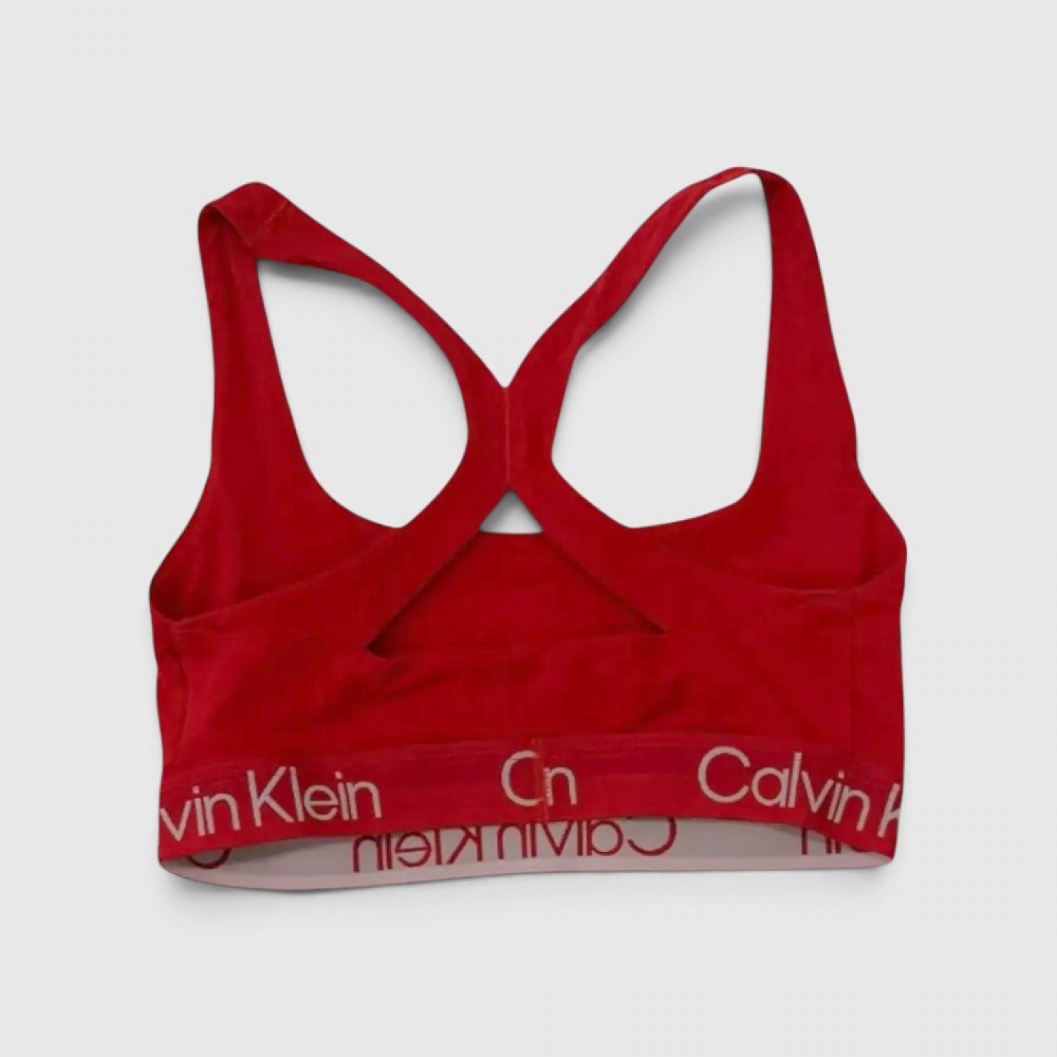 Calvin Klein Γυναικείο Sports Bra Κόκκινο / Pre-Owned