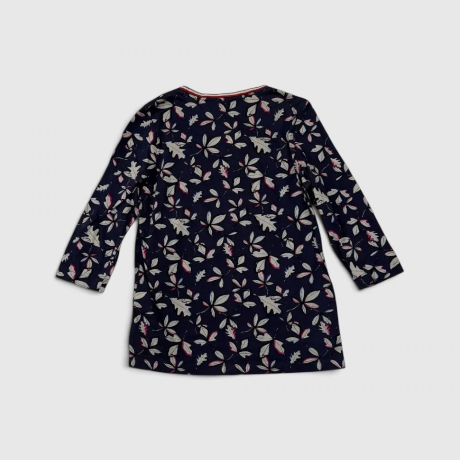 Tommy Hilfiger Γυναικεία Floral Μπλούζα Navy / Pre-Owned