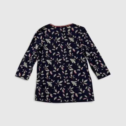 Tommy Hilfiger Γυναικεία Floral Μπλούζα Navy / Pre-Owned