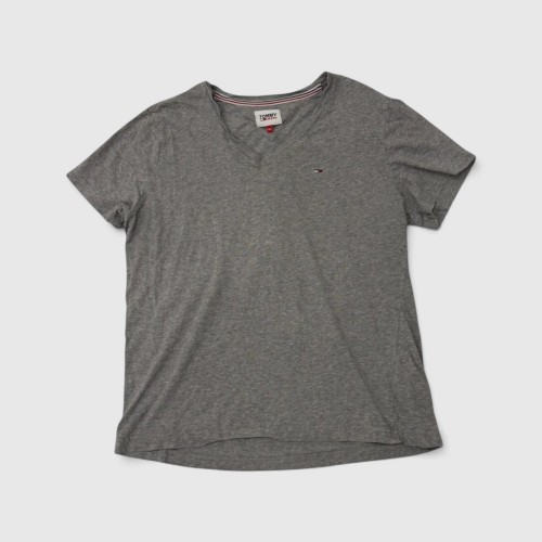 Tommy Jeans Γυναικείο V-Neck T-Shirt Γκρι / Pre-Owned