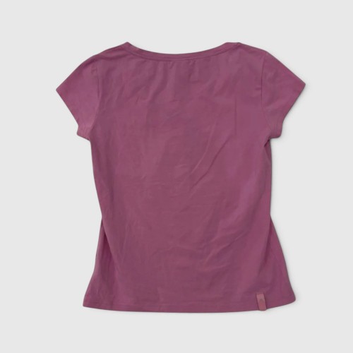 Adidas Γυναικεία Αθλητική Μπλούζα V-Neck Ροζ / Pre-Owned