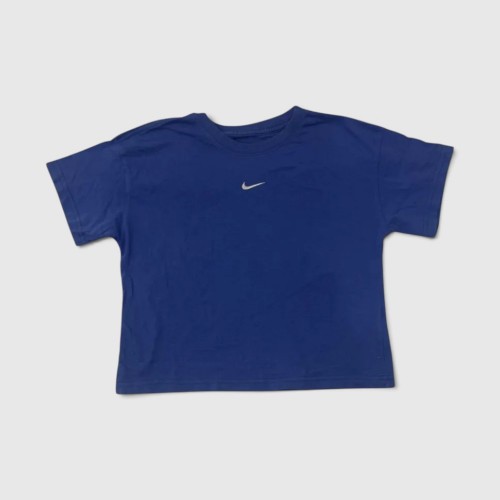 Nike Mini Swoosh Crop T-Shirt Μπλε / Pre-Owned