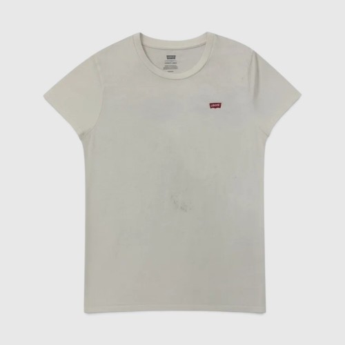 Levi’s Γυναικείο T-Shirt Λευκό με Mini Logo / Pre-Owned