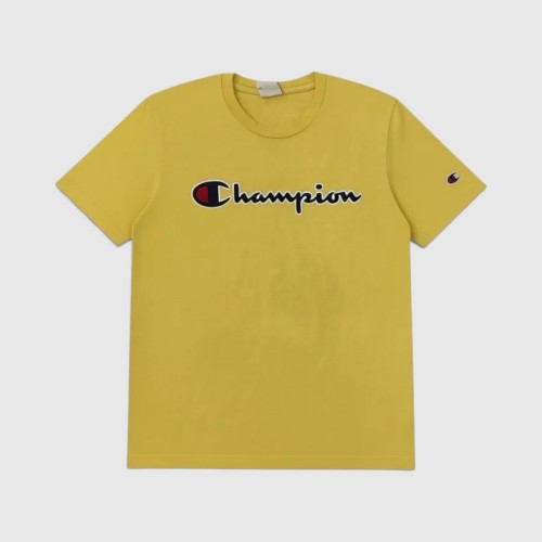 Champion Γυναικείο T-Shirt Logo Κίτρινο / Pre-Owned