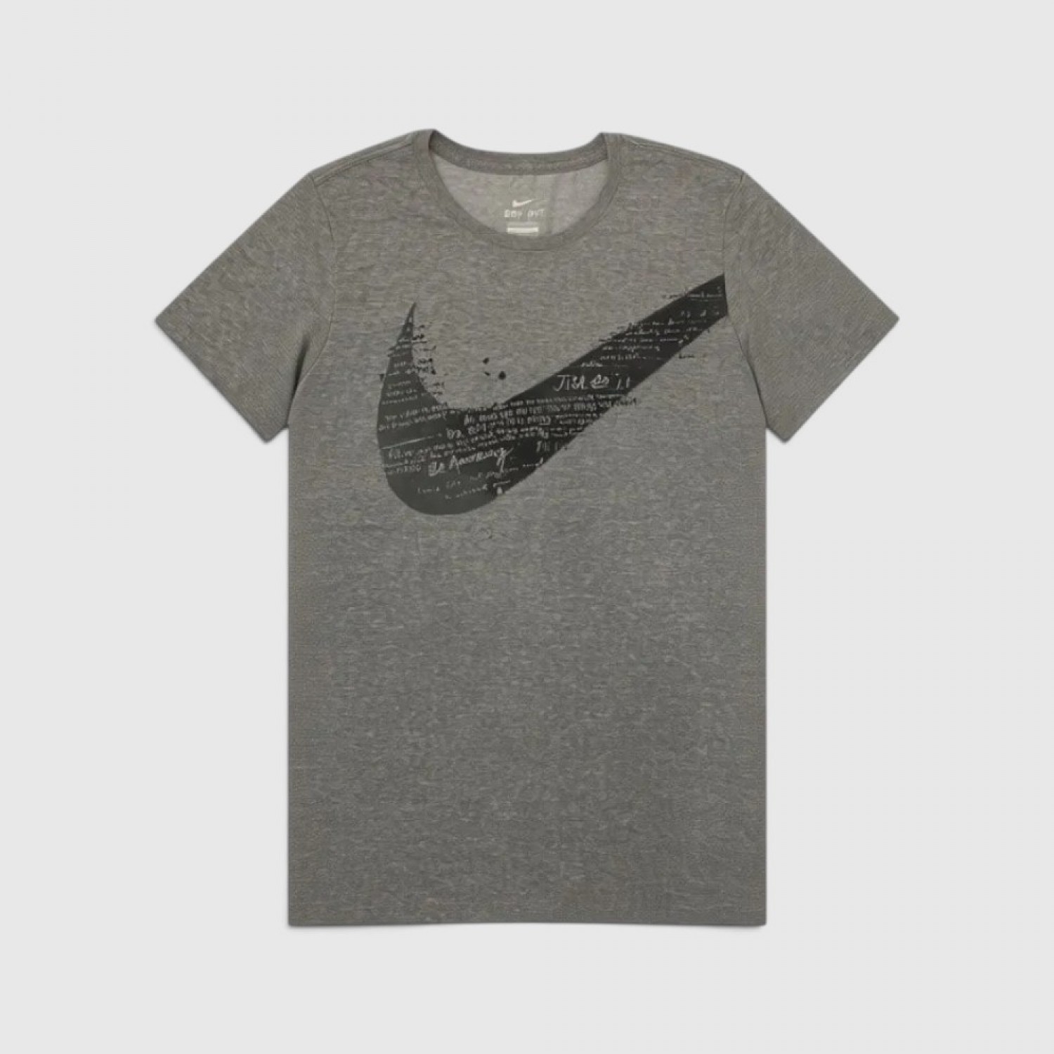 Nike Γυναικείο Graphic Swoosh T-Shirt Γκρι / Pre-Owned