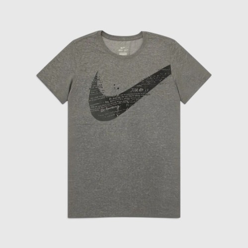 Nike Γυναικείο Graphic Swoosh T-Shirt Γκρι / Pre-Owned