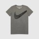 Nike Γυναικείο Graphic Swoosh T-Shirt Γκρι / Pre-Owned