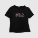 FILA Γυναικείο Logo T-Shirt Μαύρο / Pre-Owned