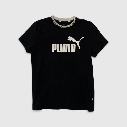 Puma Γυναικείο Logo T-Shirt Μαύρο / Pre-Owned