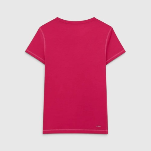 Adidas Γυναικείο Αθλητικό T-Shirt Φούξια / Pre-Owned