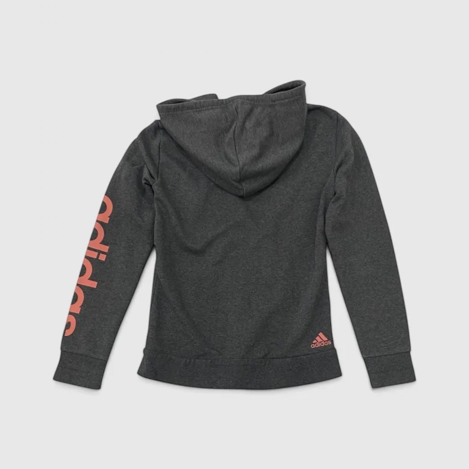 Γυναικεία Adidas Essentials Ζακέτα Φούτερ Full Zip – Ανθρακί / Pre-Owned