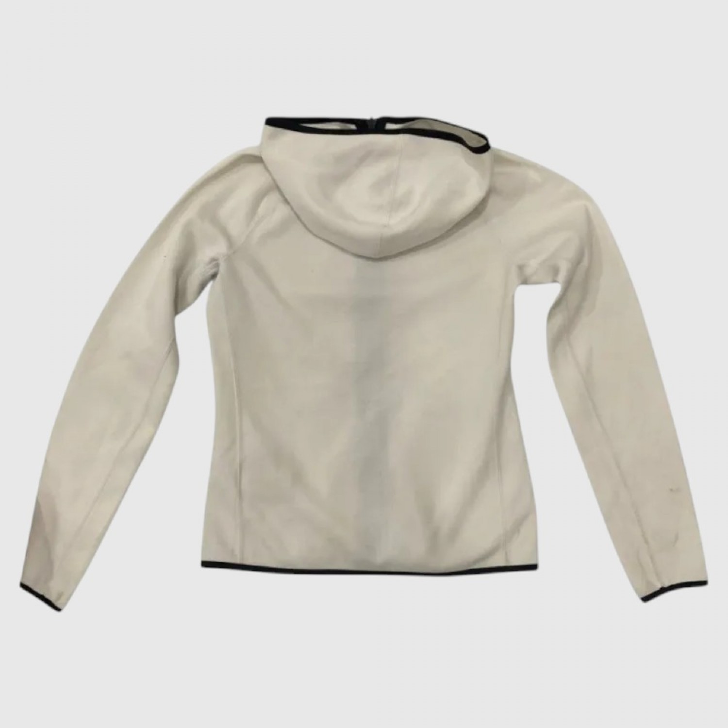 Γυναικεία Reebok Full Zip Ζακέτα Fleece – Εκρού / Pre-Owned