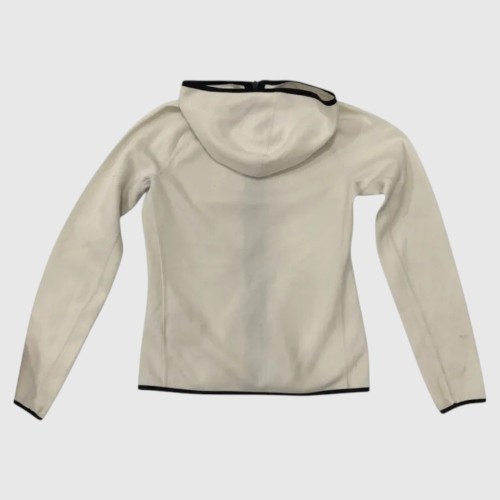 Γυναικεία Reebok Full Zip Ζακέτα Fleece – Εκρού / Pre-Owned