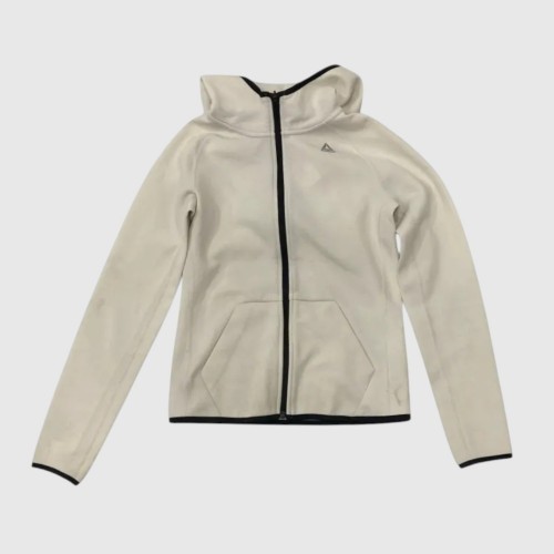 Γυναικεία Reebok Full Zip Ζακέτα Fleece – Εκρού / Pre-Owned