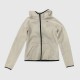 Γυναικεία Reebok Full Zip Ζακέτα Fleece – Εκρού / Pre-Owned