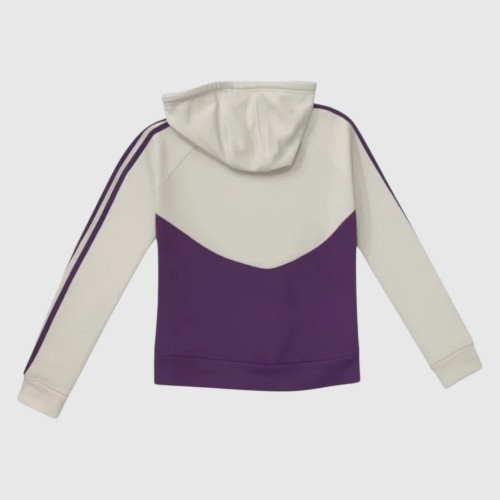 Γυναικεία Adidas Ζακέτα με Κουκούλα – Μωβ / Λευκό / Pre-Owned