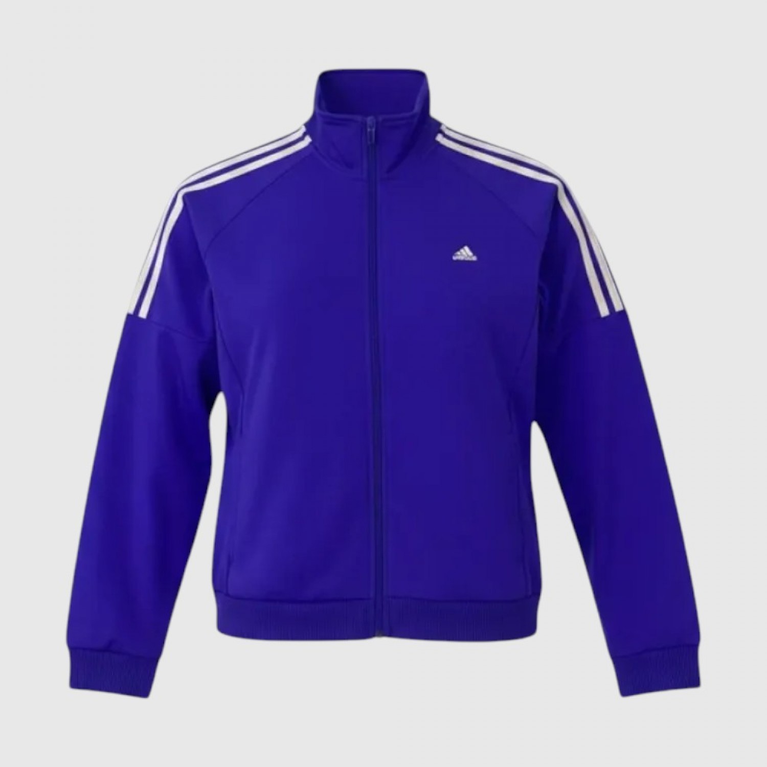Adidas 3-Stripes Track Ζακέτα – Μωβ / Λευκό / Pre-Owned