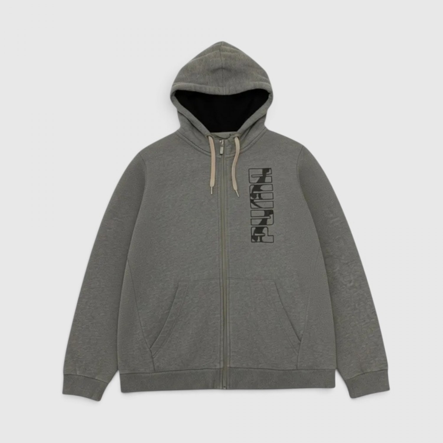 Under Armour Graphic Full Zip Hoodie Γκρι / Pre-Owned