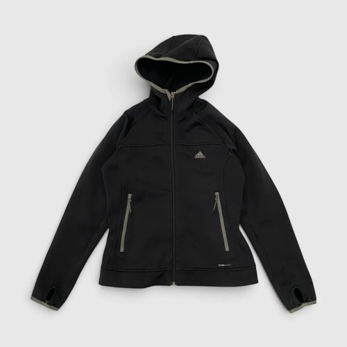 Adidas ClimaWarm Performance Full Zip Hoodie Μαύρο / Pre-Owned