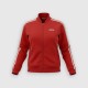 Adidas Γυναικεία Ζακέτα Track Jacket Κόκκινη με 3-Stripes / Pre-Owned