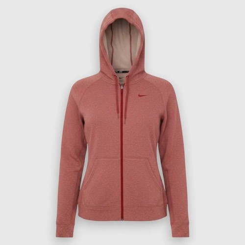 Nike Γυναικεία Ζακέτα με Κουκούλα Ροζ Μελανζέ / Pre-Owned