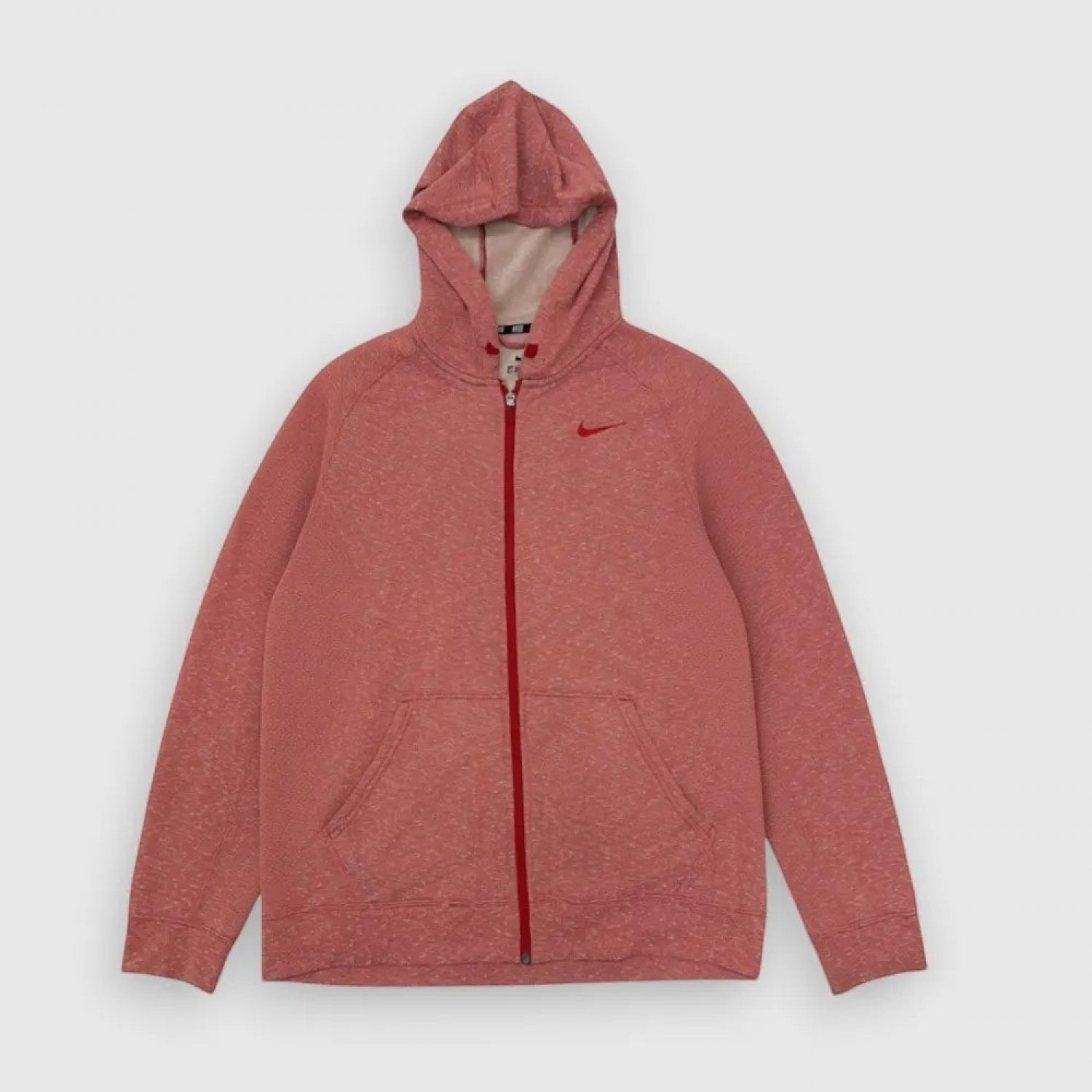 Nike Γυναικεία Ζακέτα με Κουκούλα Ροζ Μελανζέ / Pre-Owned