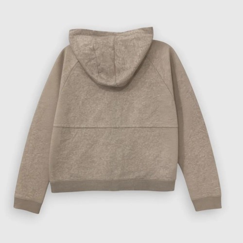 Under Armour Γυναικεία Cropped Ζακέτα με Κουκούλα Μπεζ / Pre-Owned