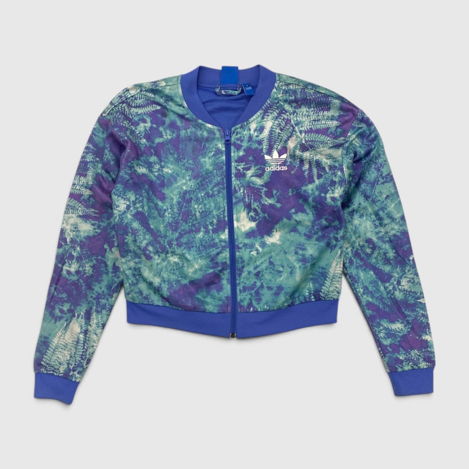 Adidas Originals Γυναικεία Ζακέτα Bomber Floral / Pre Owned