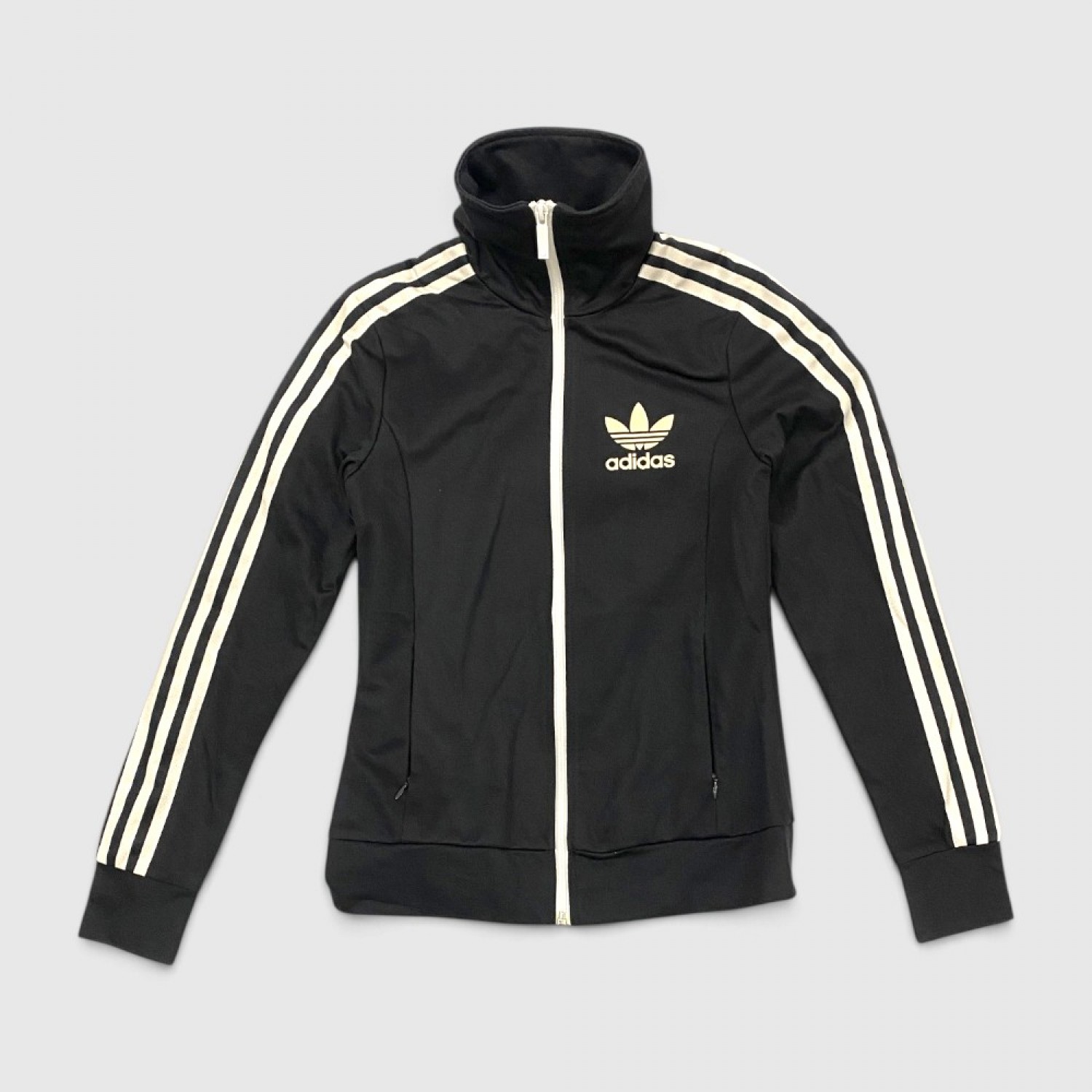 Adidas Originals Γυναικεία Μαύρη Ζακέτα Φόρμας / Pre Owned