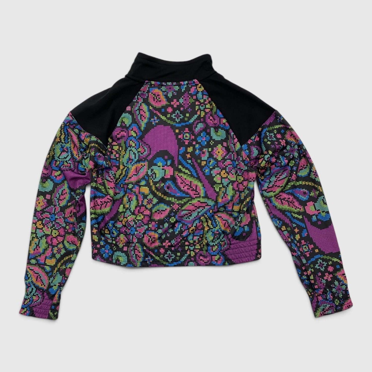 Nike Γυναικεία Cropped Ζακέτα Floral Print / Pre Owned