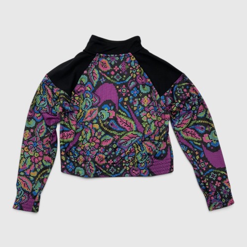 Nike Γυναικεία Cropped Ζακέτα Floral Print / Pre Owned