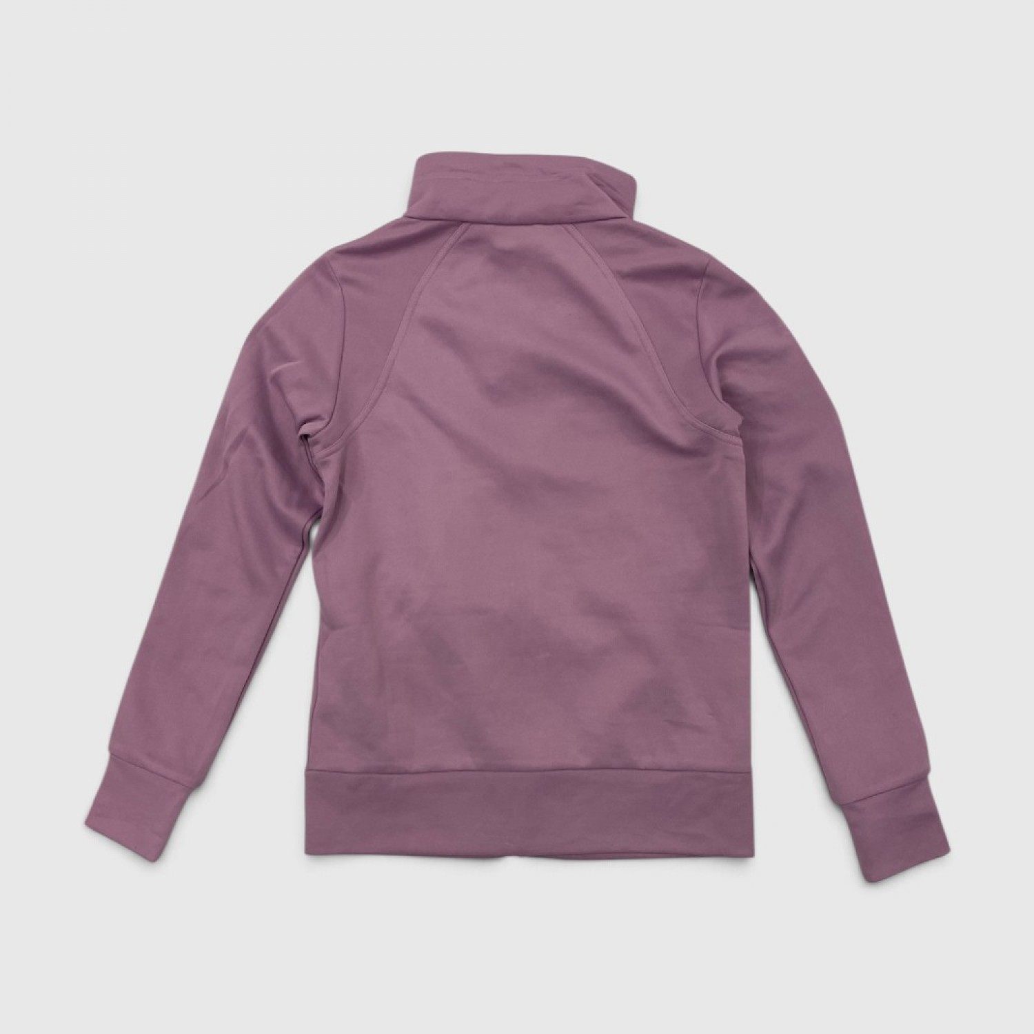 Adidas Retro Funnel Neck 3-Stripes Track Jacket Mauve / Pre Owned