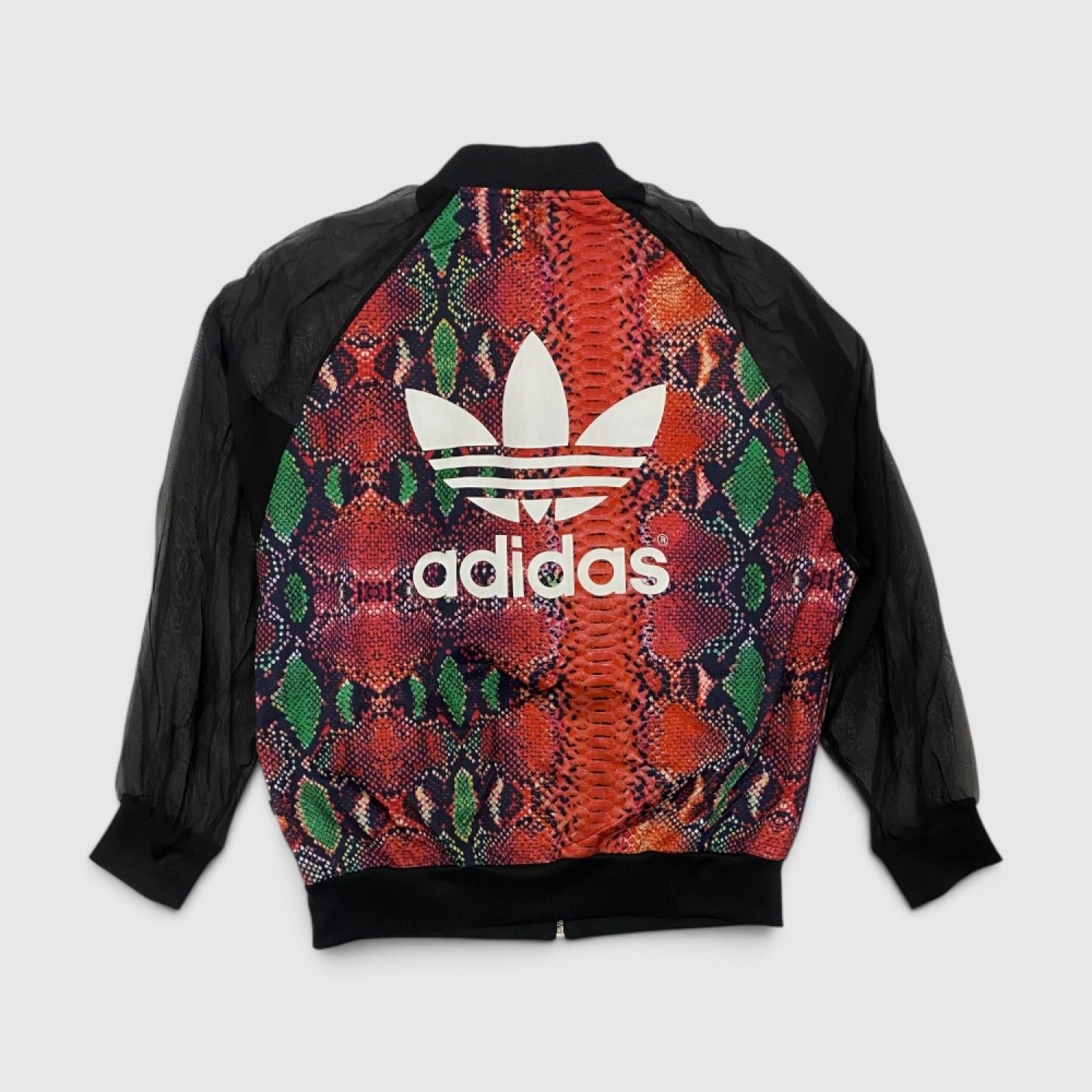 Adidas Originals x The Farm Company "Curso d'Agua" Snakeskin Track Jacket / Pre Owned