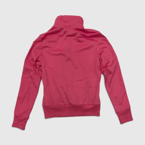 Adidas Neo Retro Spellout Funnel Neck Track Jacket Pink / Pre Owned