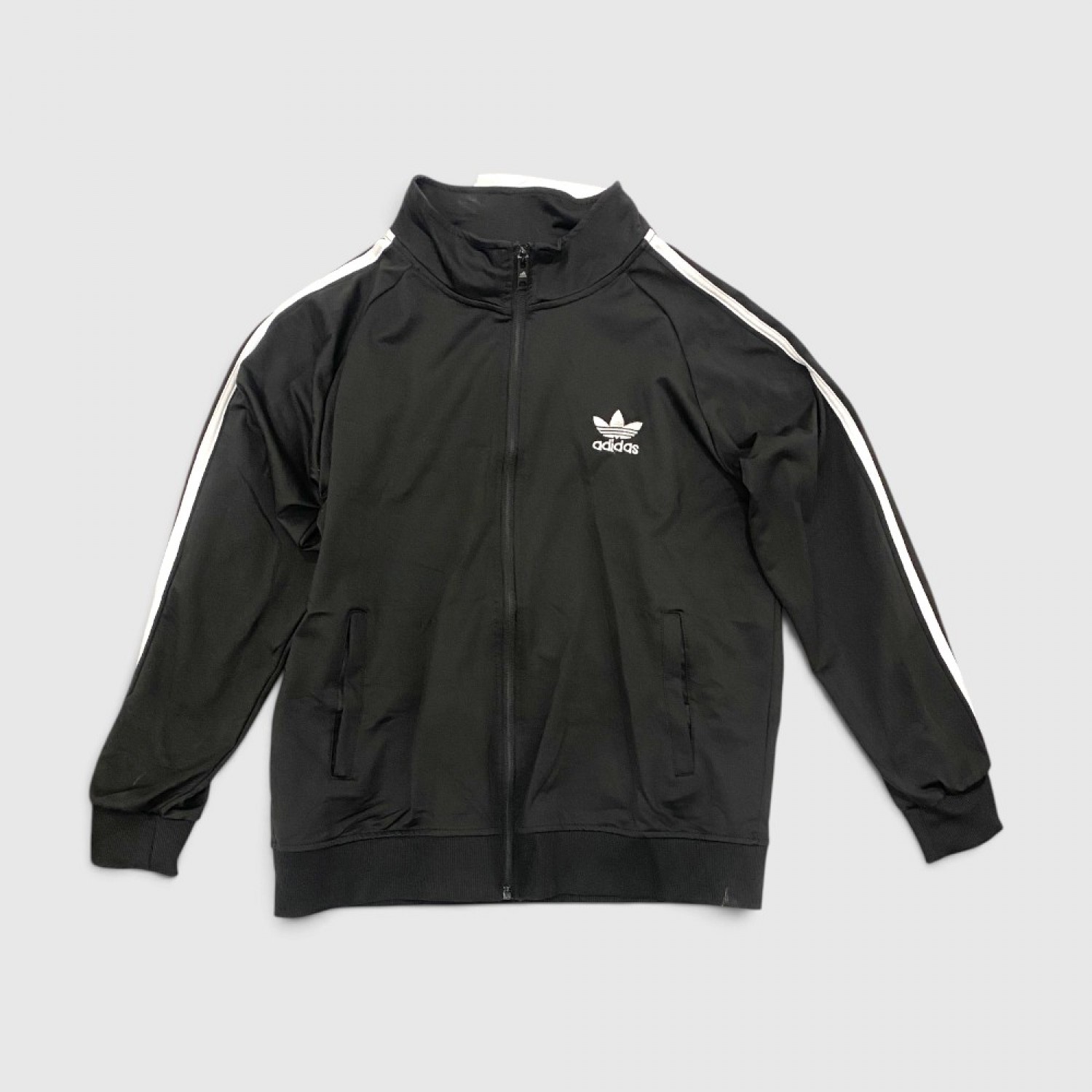 Adidas Originals Firebird Track Jacket Black & White / Pre Owned