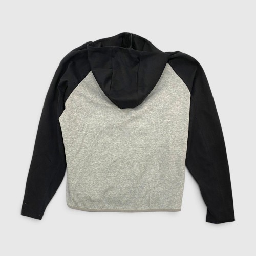 Nike Tech Fleece Windrunner Color-Block Full-Zip Hoodie Grey & Black / Pre Owned